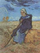 Vincent Van Gogh The Shepherdess (nn040 France oil painting artist